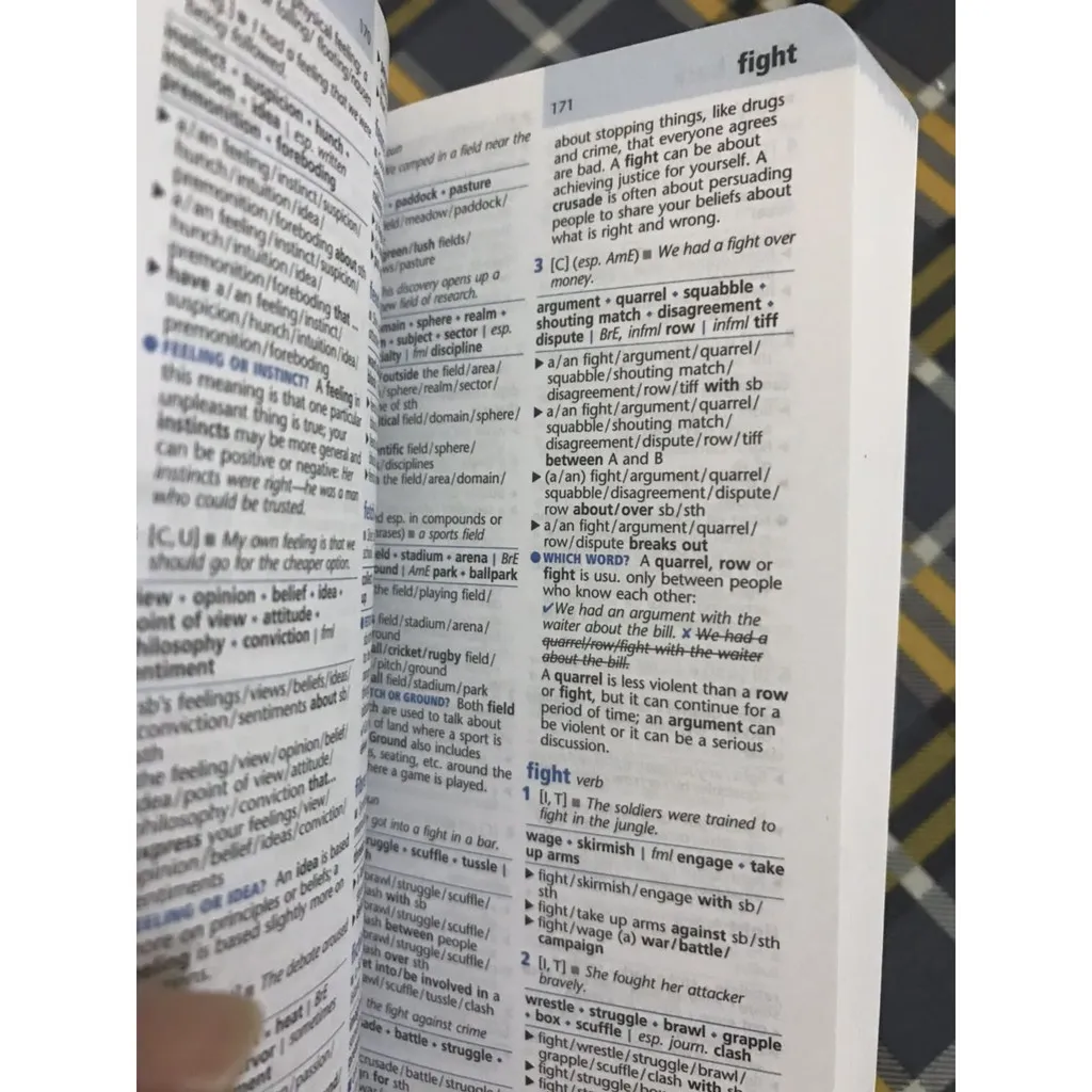 Ảnh Từ điển: Oxford Learner's Pocket Thesaurus: A Dictionary Of Synonyms For Learners Of English 1