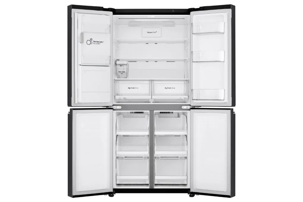 Ảnh Tủ lạnh LG French Door - lấy nước ngoài UVnano 494L màu đen GR-D22MBI 1