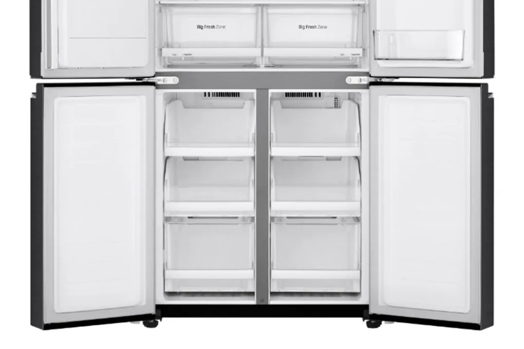 Ảnh Tủ lạnh LG French Door - lấy nước ngoài UVnano 494L màu đen GR-D22MBI 3