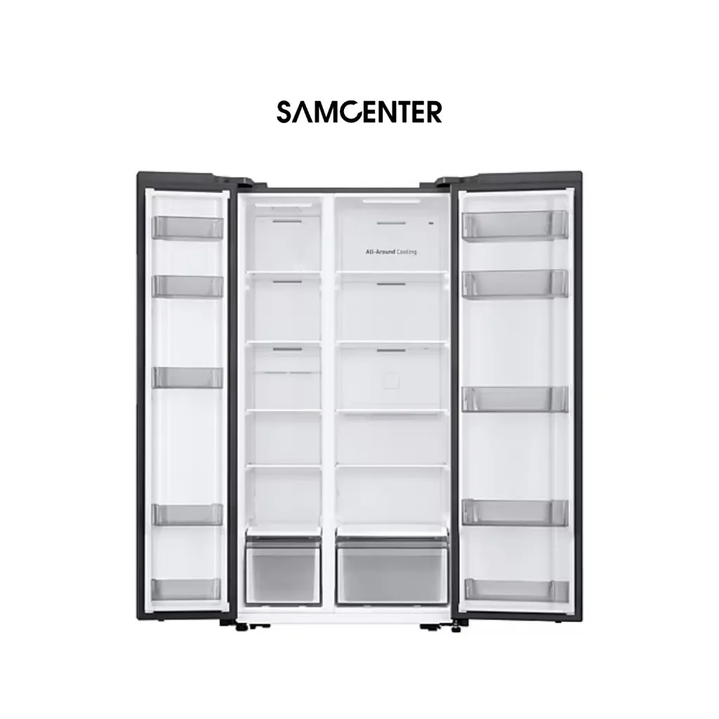 Ảnh Tủ Lạnh Samsung Side by Side với SpaceMax 655L màu Bạc 4