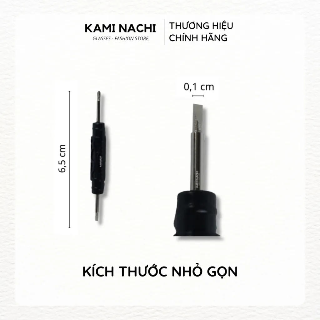 Ảnh Tua vít sửa mắt kính đa chức năng có sẵn ốc vít đi kèm KAMI NACHI 1