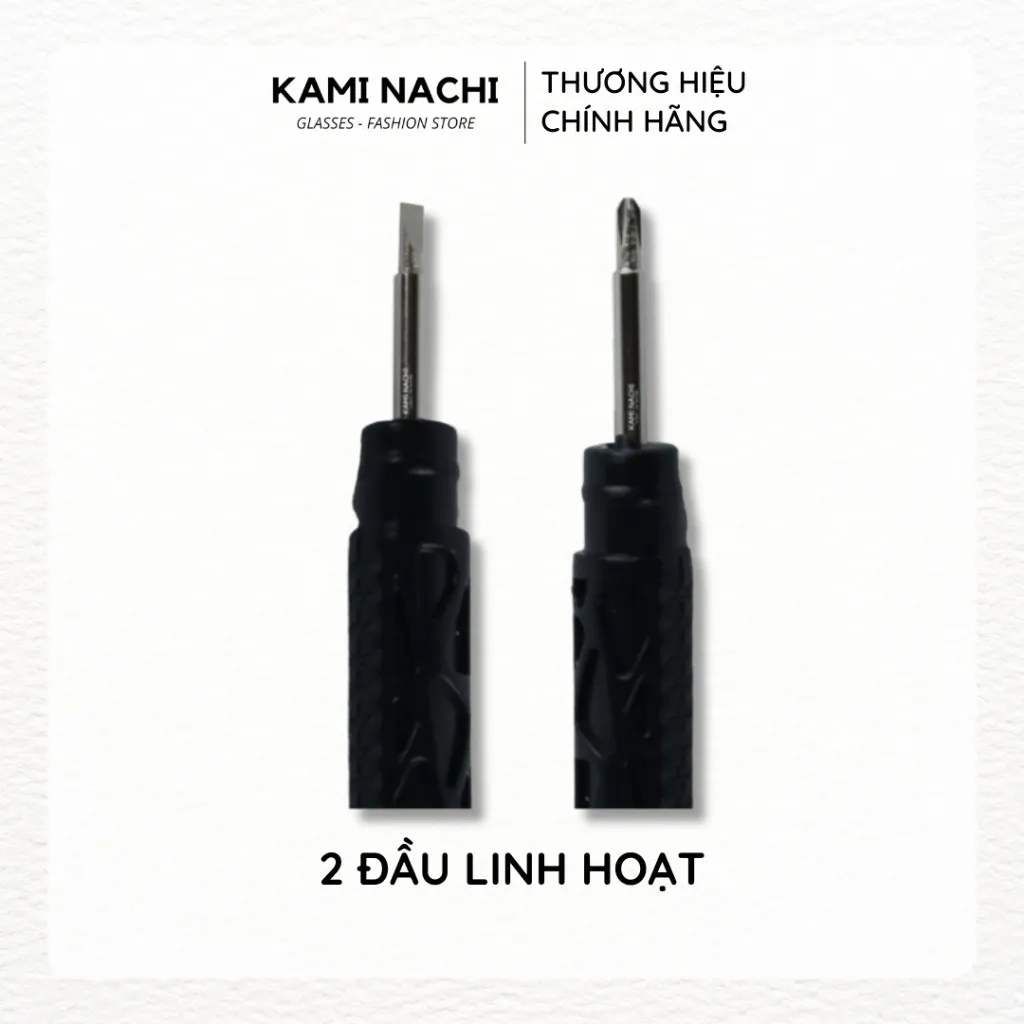 Ảnh Tua vít sửa mắt kính đa chức năng có sẵn ốc vít đi kèm KAMI NACHI 3