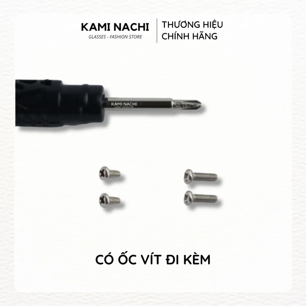 Ảnh Tua vít sửa mắt kính đa chức năng có sẵn ốc vít đi kèm KAMI NACHI 4