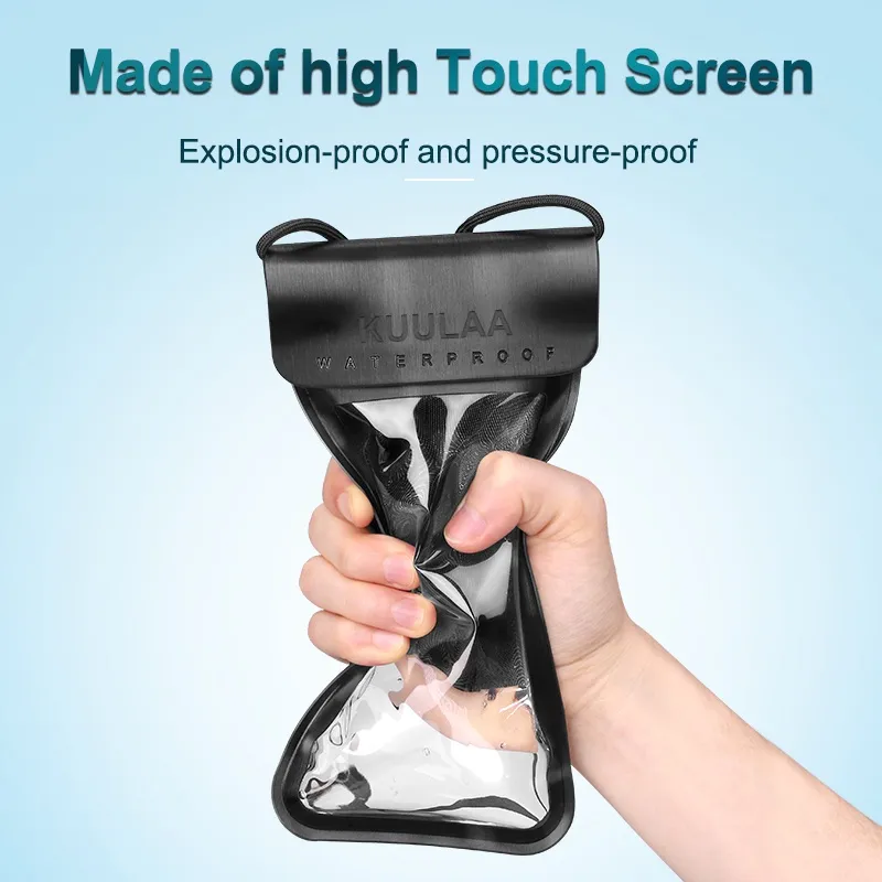 Ảnh Túi chống nước KUULAA thích hợp cho IPhone Android 4