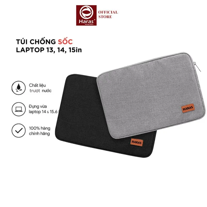 Ảnh Túi Chống Sốc Bảo Vệ Laptop 13 inch 14 inch 15 inch 17 inch HARAS TC001 3