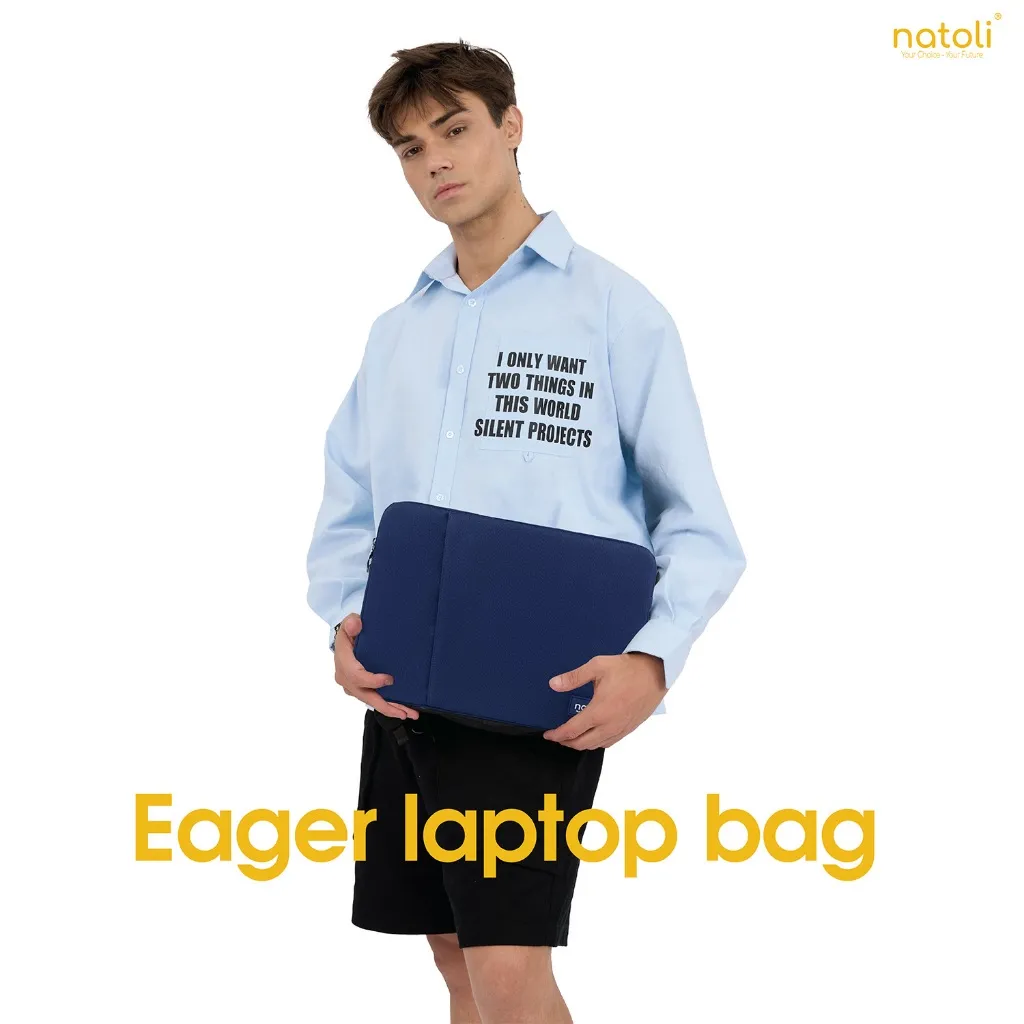 Ảnh Túi Chống Sốc Laptop thương hiệu NATOLI đủ size dày dặn kháng nước BST Eager Laptop Bag T7 2