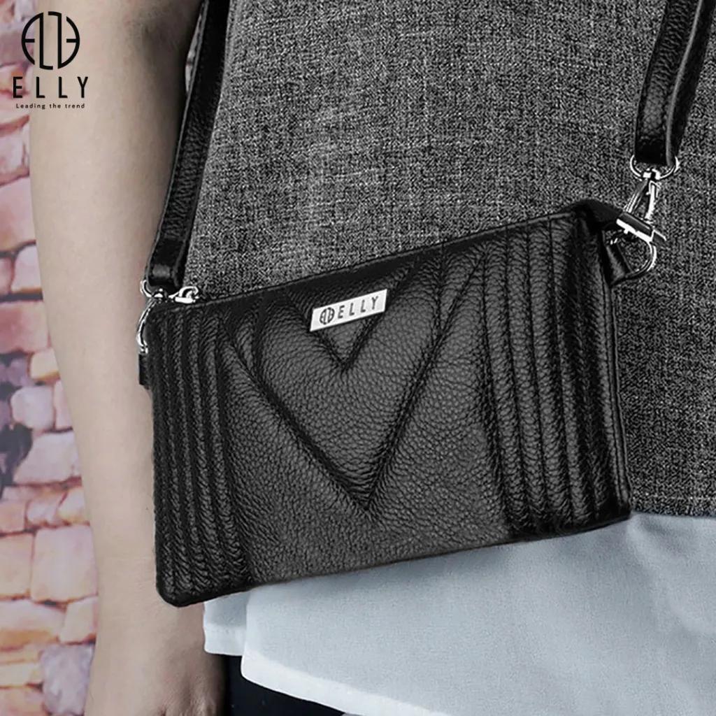 Ảnh Túi clutch nữ cao cấp da thật ELLY – EC18 2