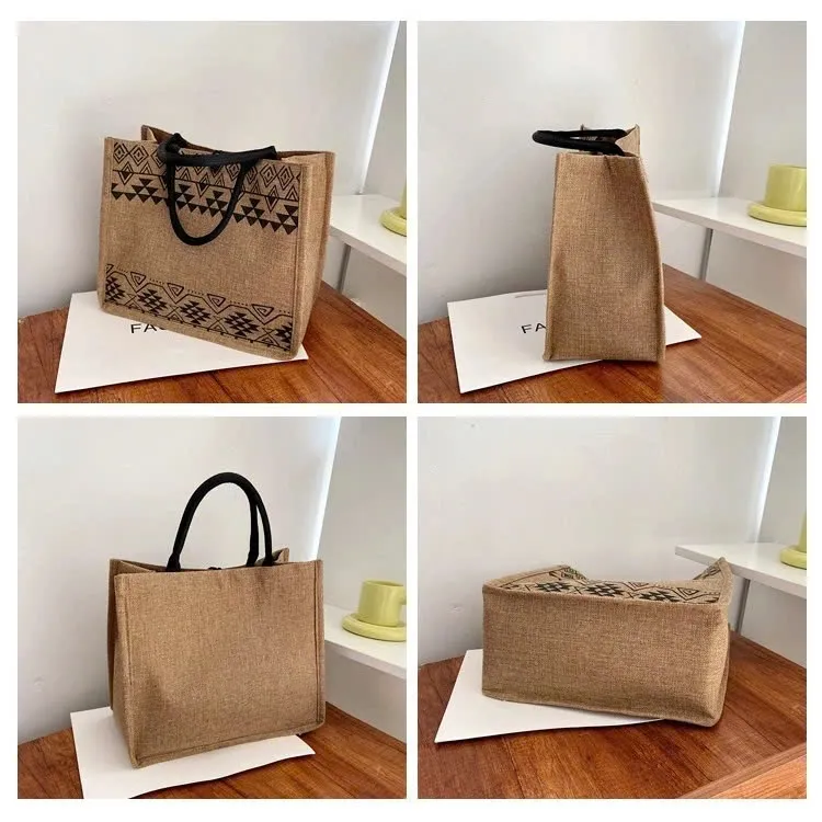 Ảnh Túi Cói Tote Quai Xách Cỡ Lớn 3