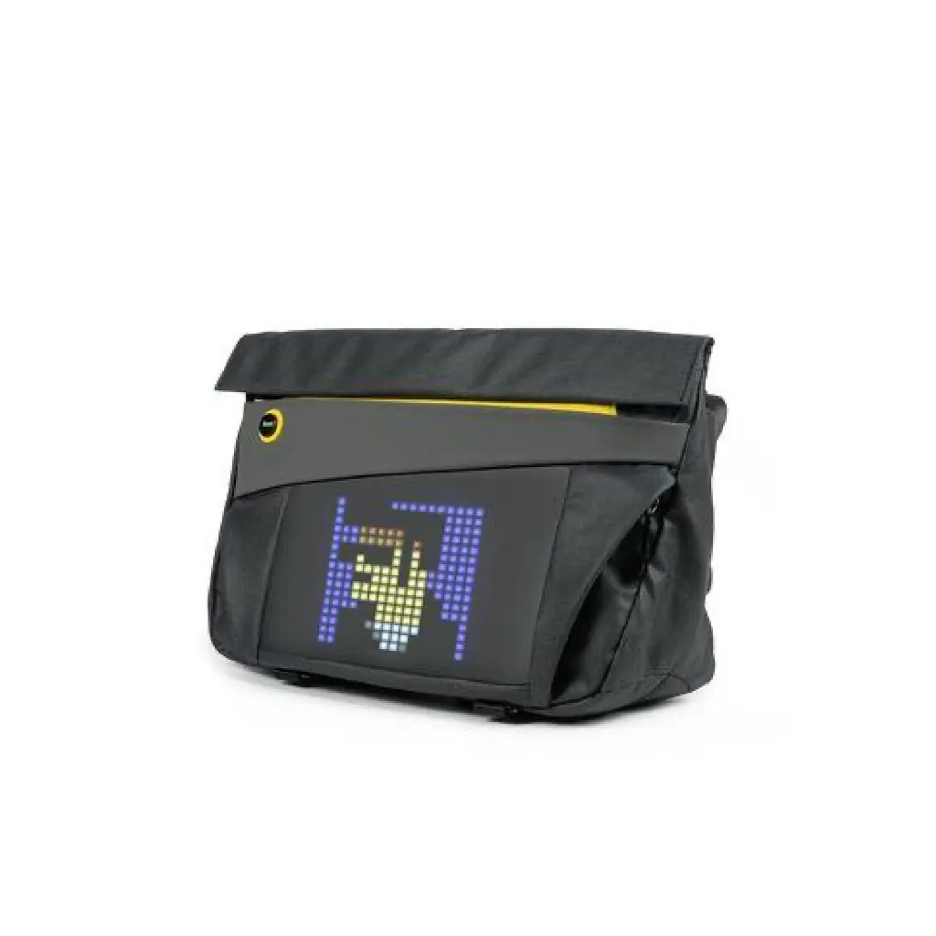 Ảnh Túi đeo chéo nam nữ Divoom Pixoo Slingbag C/V/Pixoo, màn hình LED hiển thị pixel art, chống nước - BH 12 tháng 1