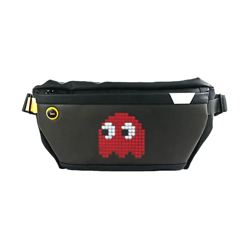 Ảnh Túi đeo chéo nam nữ Divoom Pixoo Slingbag C/V/Pixoo, màn hình LED hiển thị pixel art, chống nước - BH 12 tháng 4