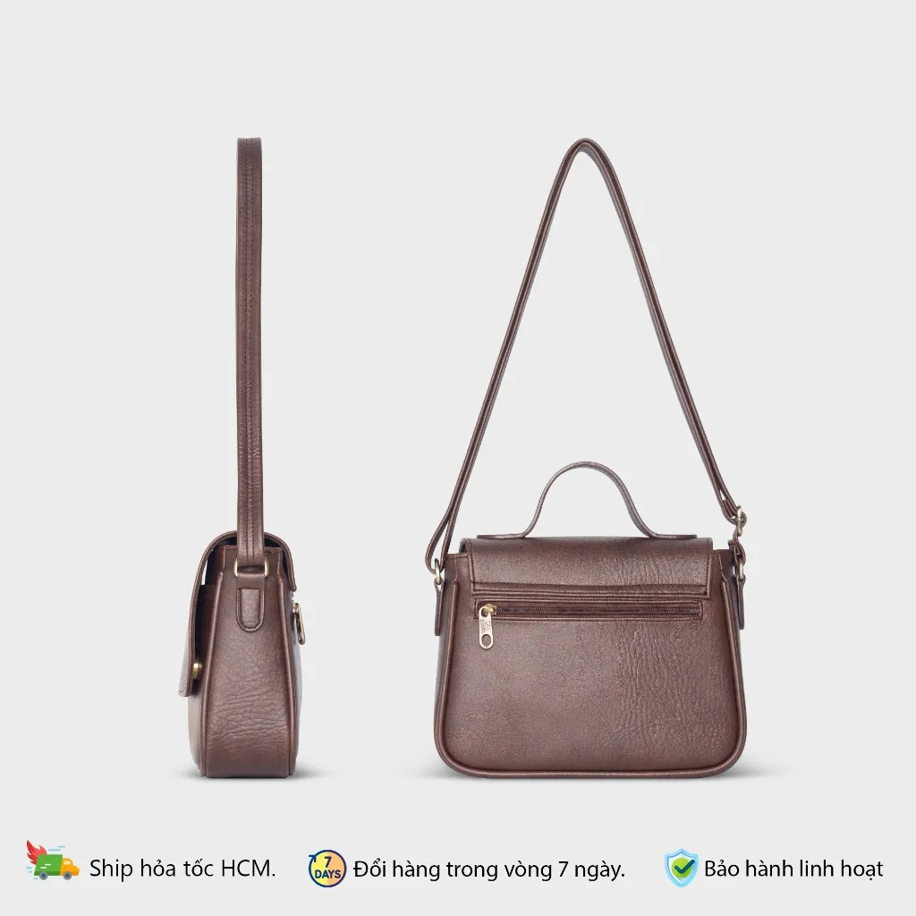 Ảnh Túi đeo chéo nữ cỡ lớn Fadoda FN26 4