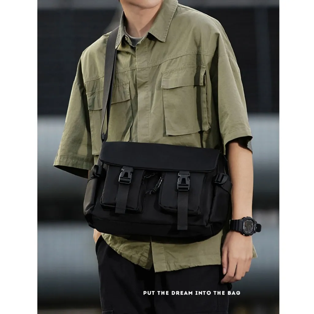 Ảnh Túi đeo chéo cao cấp vải dù chống nước CHENNY CN1506 phong cách unisex sang trọng 2