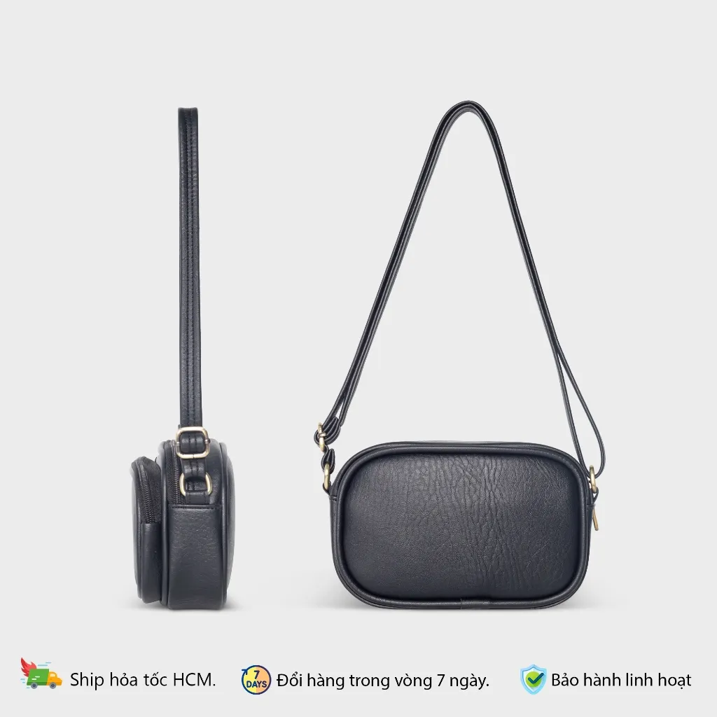 Ảnh Túi đeo chéo da nữ đựng điện thoại thời trang Fadoda FN39 4