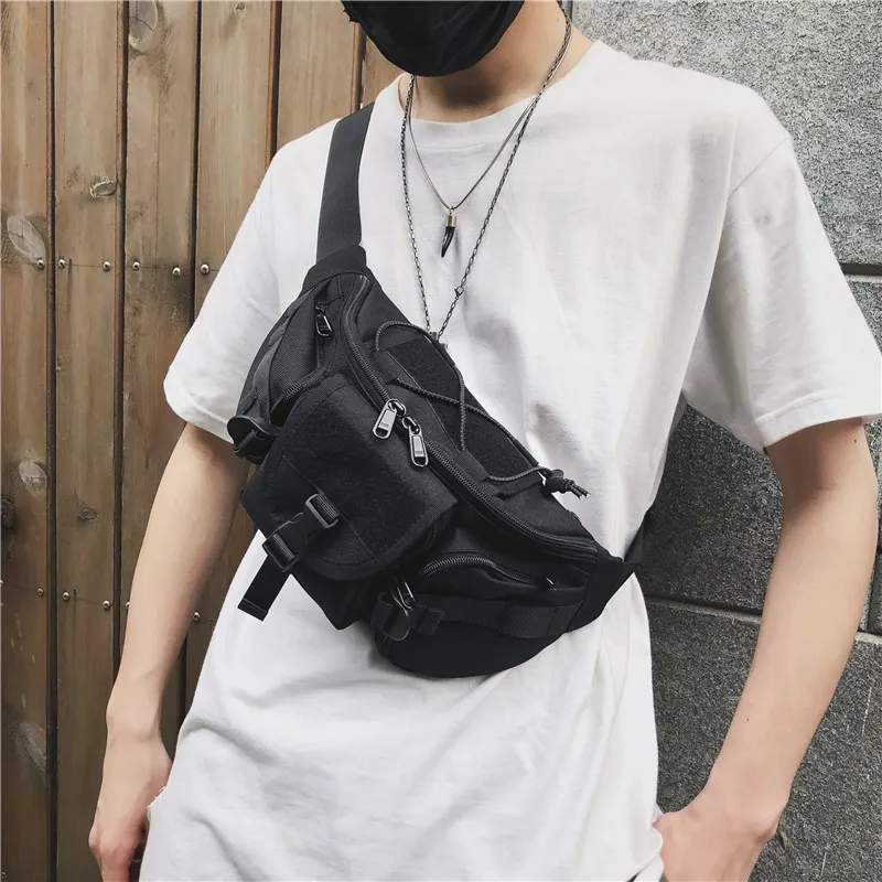 Ảnh Túi đeo chéo đeo ngực đa năng thời trang cao cấp phong cách Unisex CHENNY DH04 1