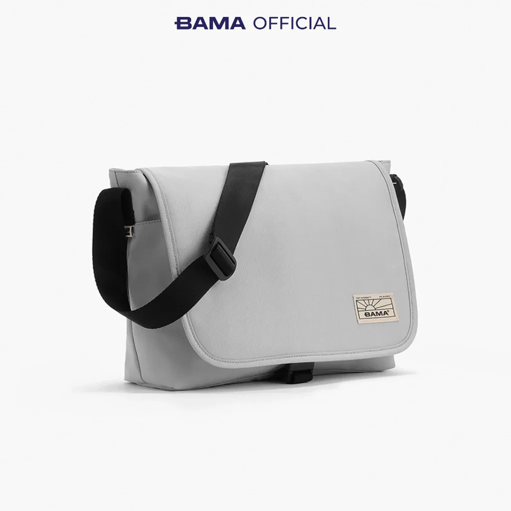 Ảnh Túi đeo chéo đi học đi làm nam nữ BAMA New Basic Cross Bag NB303 chống nước nhiều ngăn, cặp đeo chéo nam thời trang 2