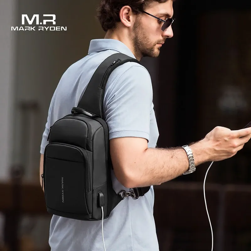 Ảnh Túi Đeo Chéo Nam Mark Ryden Chống Nước 4