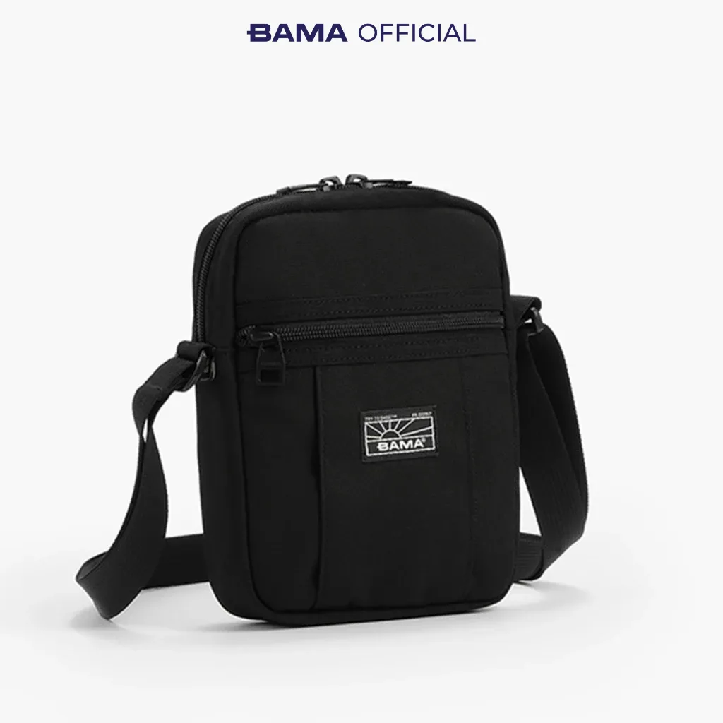Ảnh Túi đeo chéo nam nữ BAMA New Basic Shoulder Bag NB202 chống nước nhiều ngăn, túi mini vải canvas thời trang 1