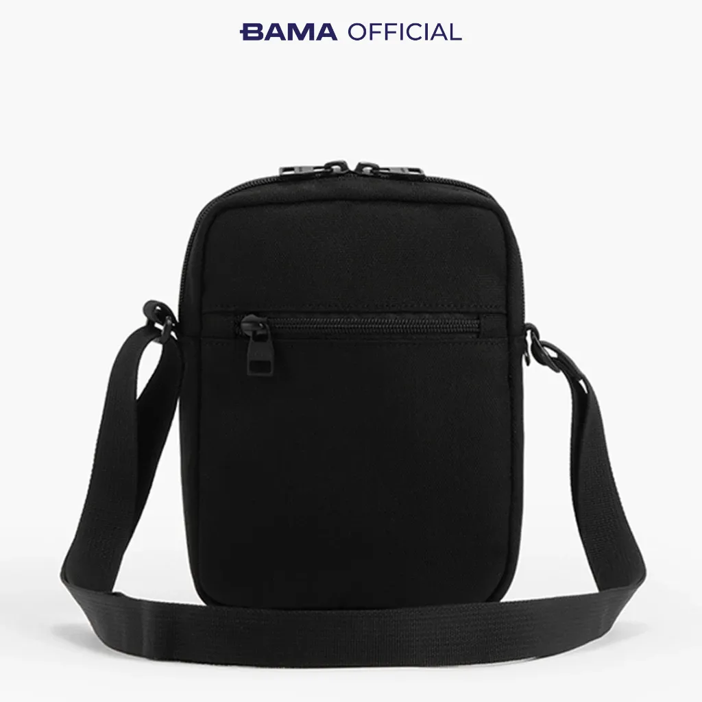 Ảnh Túi đeo chéo nam nữ BAMA New Basic Shoulder Bag NB202 chống nước nhiều ngăn, túi mini vải canvas thời trang 2