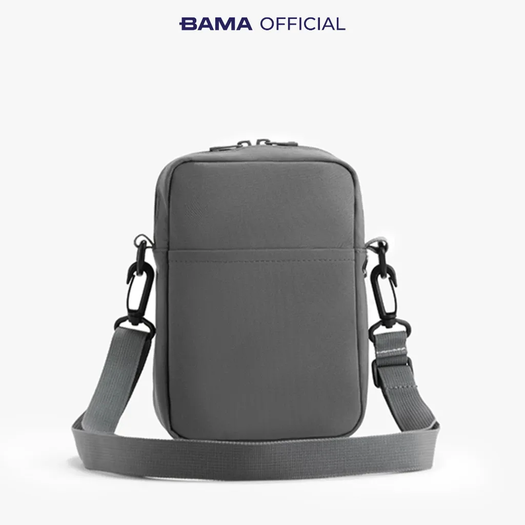 Ảnh Túi đeo chéo nam nữ BAMA New Basic Shoulder Bag NB205 chống nước nhiều ngăn, túi mini vải canvas thời trang 2