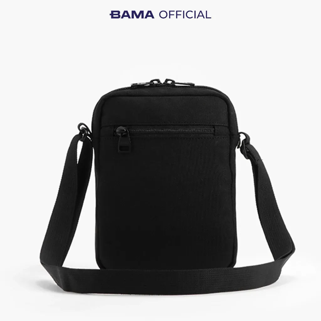 Ảnh Túi đeo chéo nam nữ BAMA New Basic Shoulder Bag NB201 chống nước nhiều ngăn, túi mini vải canvas thời trang 2