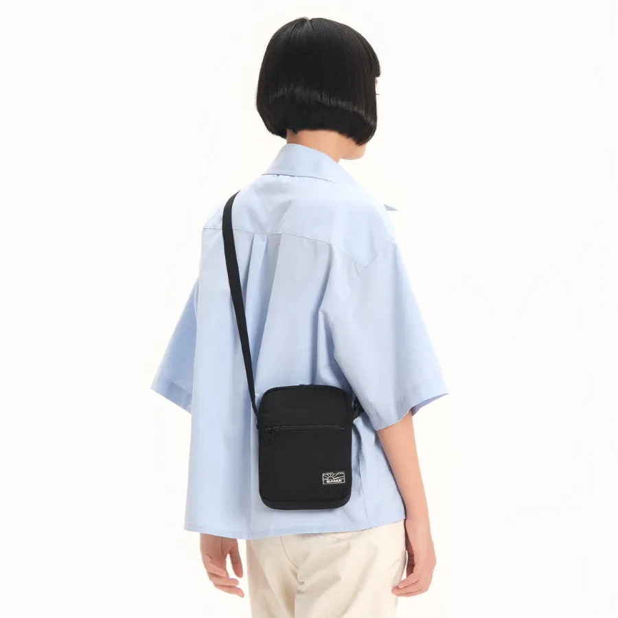 Ảnh Túi đeo chéo nam nữ BAMA New Basic Shoulder Bag NB201 chống nước nhiều ngăn, túi mini vải canvas thời trang 3