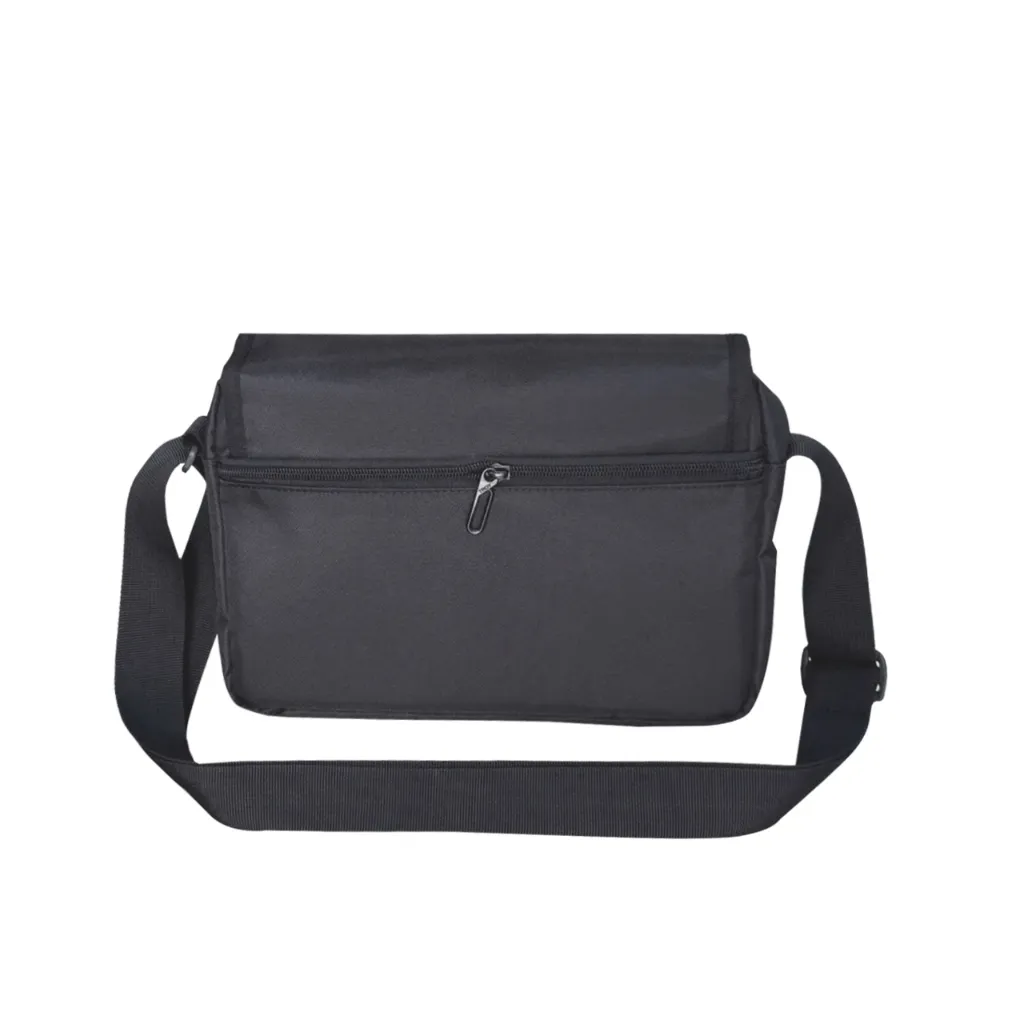 Ảnh Túi đeo chéo nam nữ thời trang TROY IBOX vải bố chống thấm nước, size 29 x 20 x 6cm nhiều ngăn 4