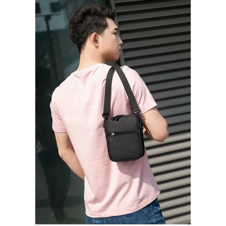 Ảnh Túi đeo chéo nam nữ thời trang BEE GEE 129 để điện thoại ipad chống thấm nước đẹp giá rẻ chất lượng tốt 3