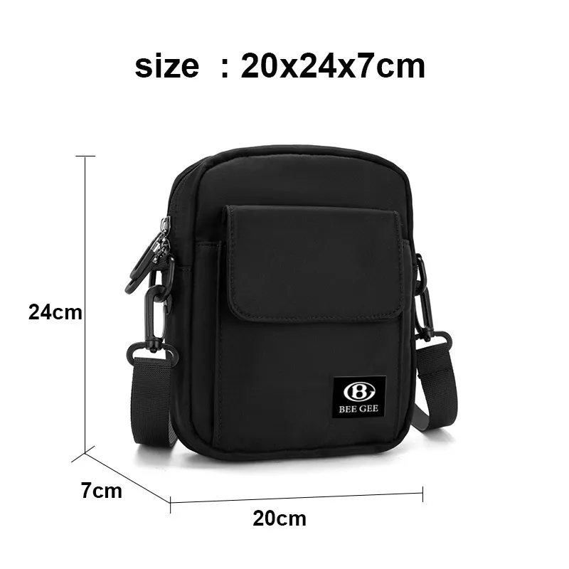 Ảnh Túi đeo chéo nam nữ thời trang BEE GEE 0127 để điện thoại ipad chống thấm nước đẹp giá rẻ chất lượng tốt 1