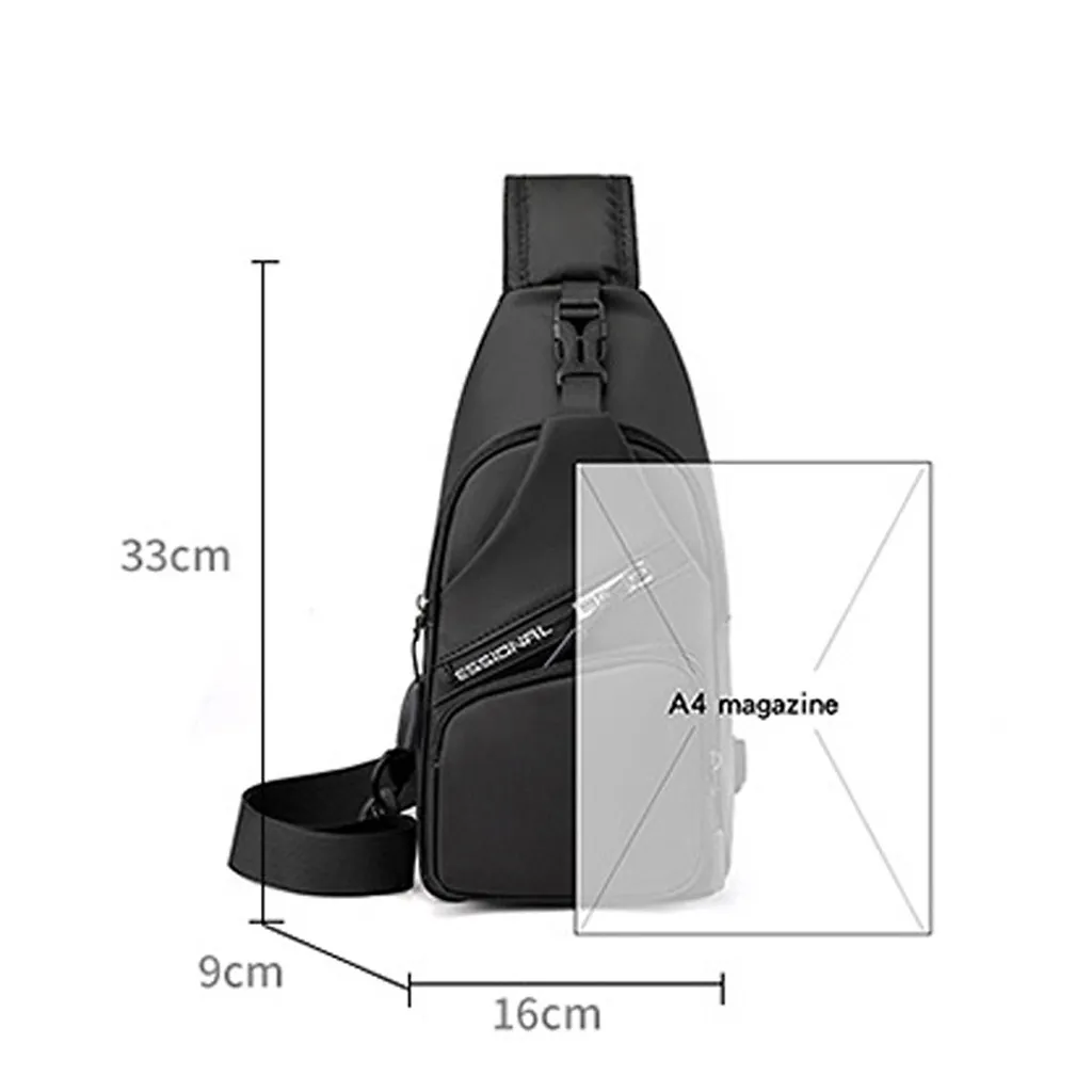Ảnh Túi đeo chéo nam phong cách mới  - BEE GEE DCN9184 4