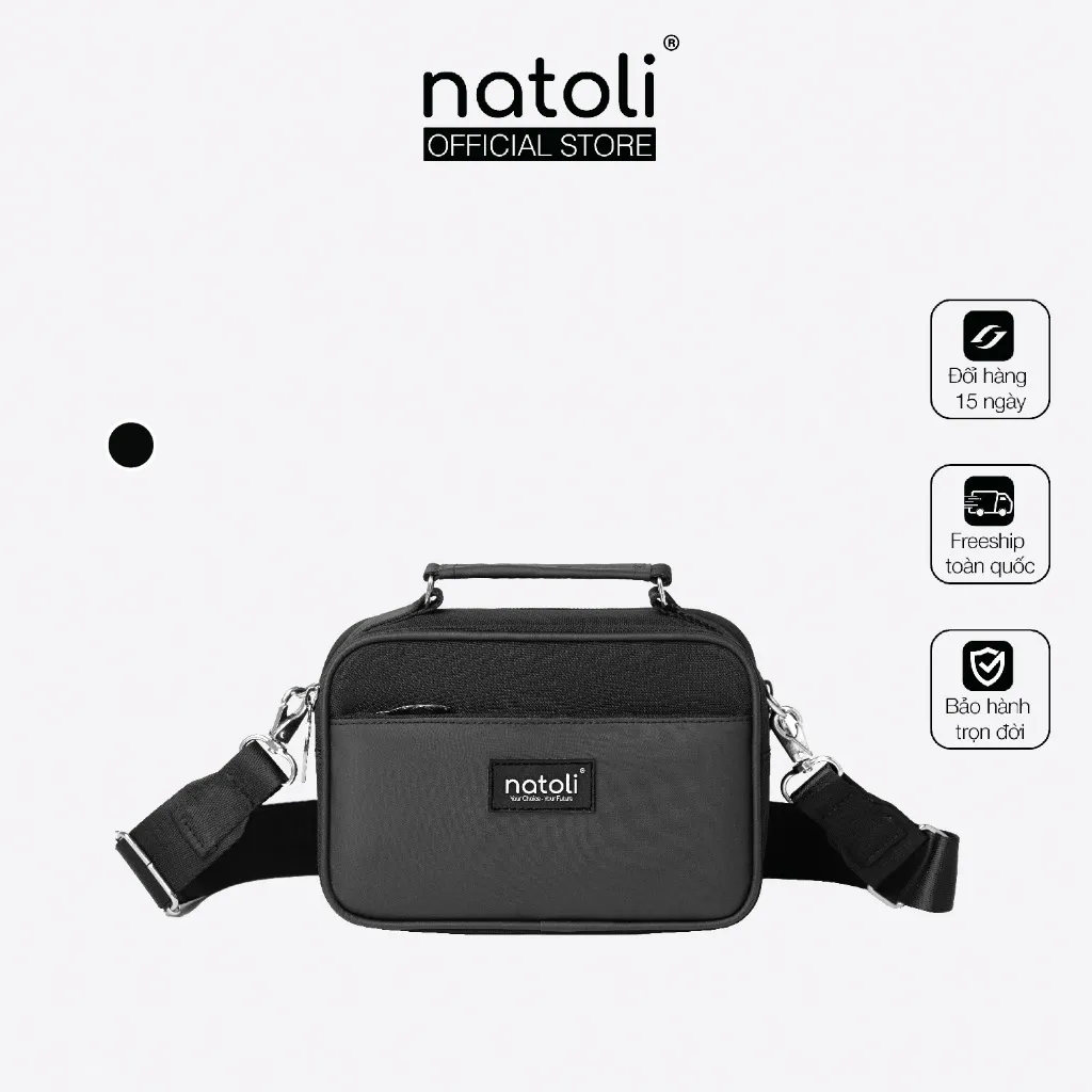 Review Túi Đeo Chéo Nam Natoli T8 Chống Nước Cao Cấp - Mua Ngay 189K!