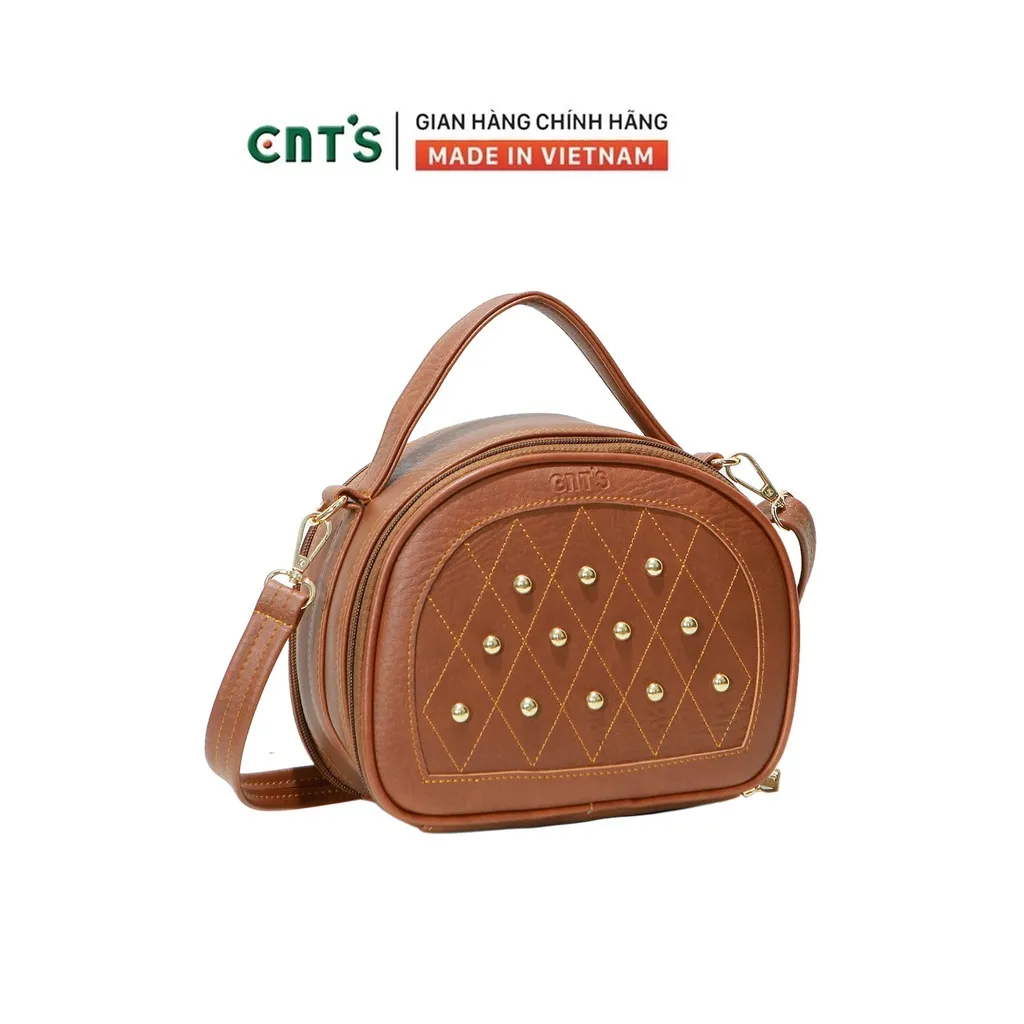 Ảnh Túi đeo chéo nữ đẹp trẻ trung da cao cấp thời trang CNT'S TĐX71 nhiều màu 2