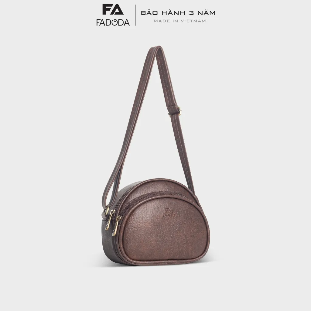 Ảnh Túi đeo chéo nữ mini dáng bầu thời trang Fadoda FN41 1