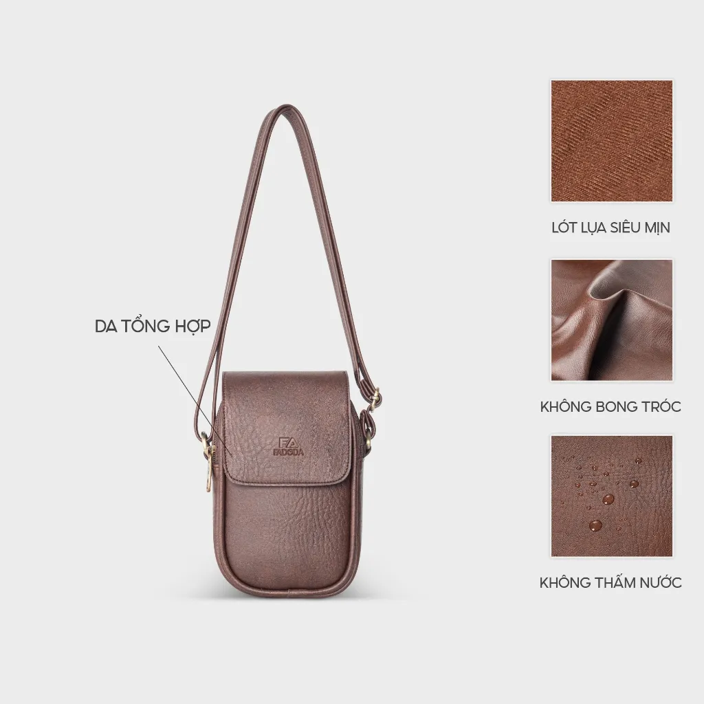 Ảnh Túi đeo chéo nữ mini thời trang Fadoda FN45 3