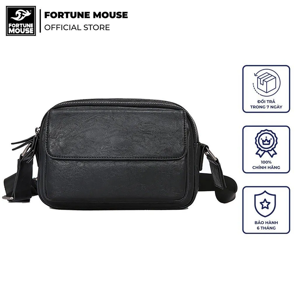 Ảnh Túi Đeo Chéo Unisex Lanpad Messenger bag Da Pu M02 1