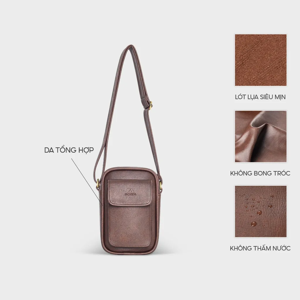 Ảnh Túi đeo chéo unisex thời trang Fadoda FDC15 2