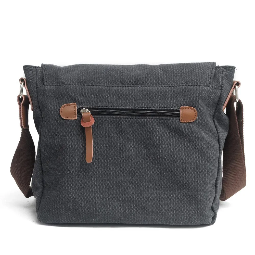Ảnh Túi đeo chéo vải bố phối da Anh Tho Leather - DC2101 4