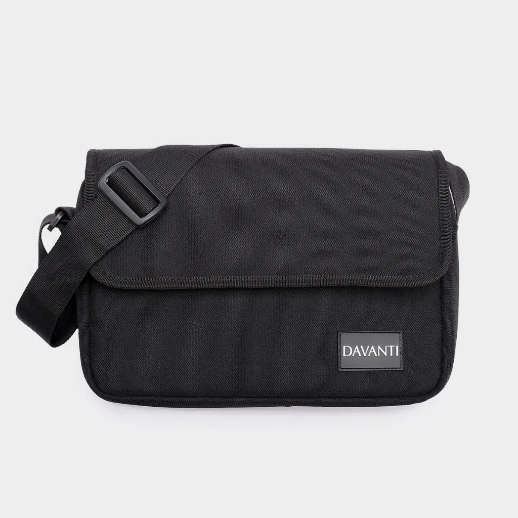 Ảnh Túi Đeo Chéo Vải Canvas DAVANTI Thời Trang DV298 1