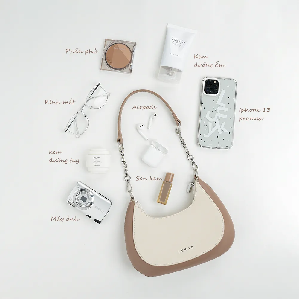 Ảnh Túi đeo vai nữ LESAC CHLOE BAG 4