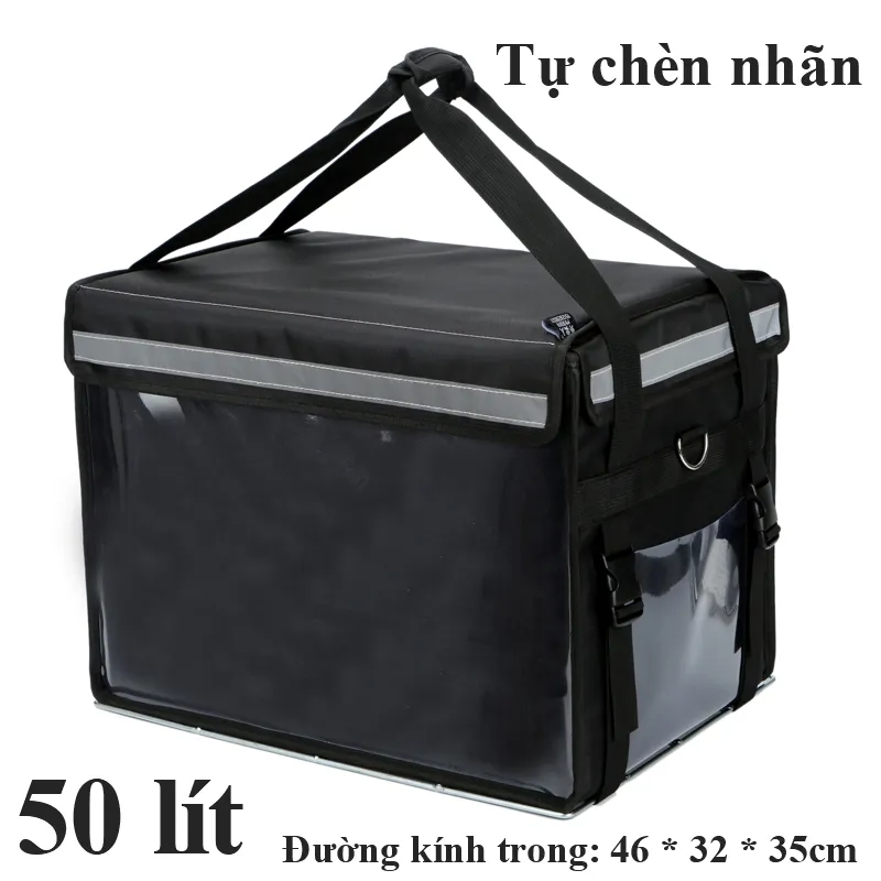 Ảnh Túi giao hàng giữ nhiệt MYT Túi giữ nhiệt đa năng chuyên dùng cho shipper cách nhiệt dung tích 32L 48L tiện lợi 1