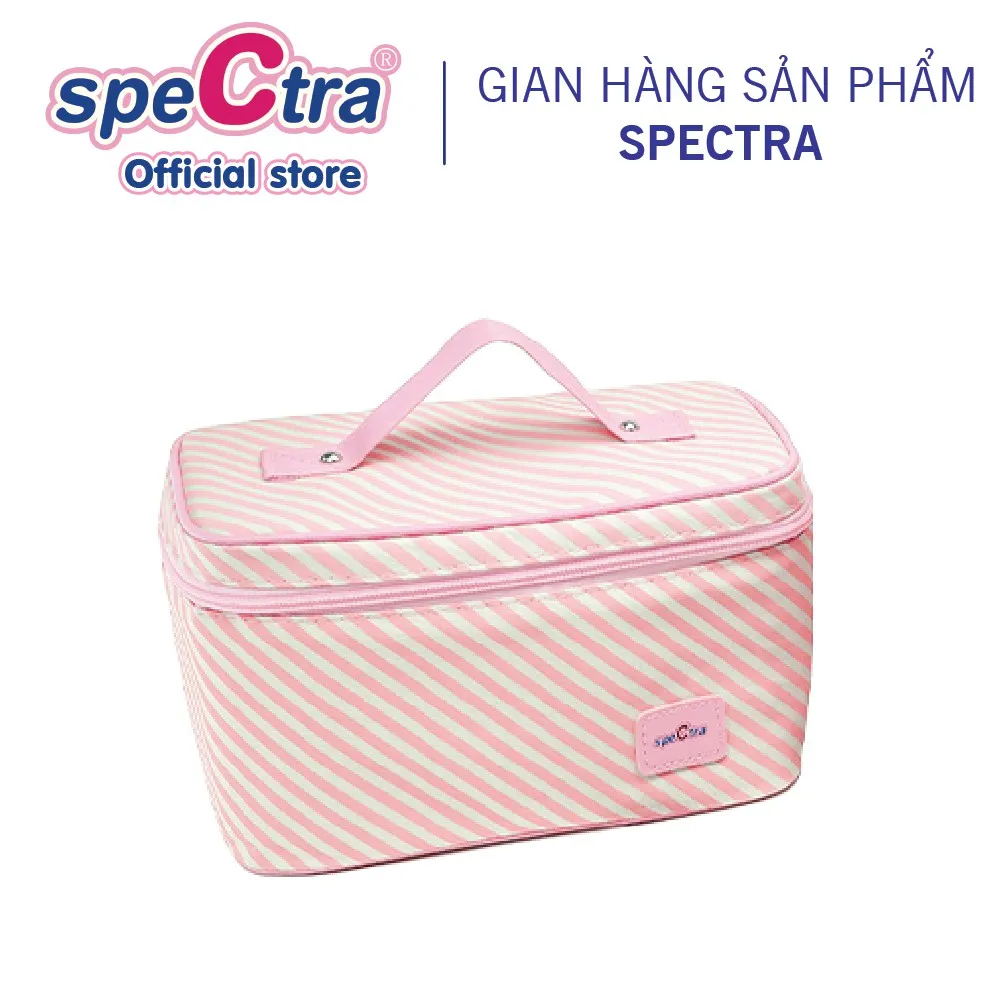 Ảnh Túi giữ nhiệt kèm túi đá khô màu hồng Spectra - Hàng Chính Hãng 2
