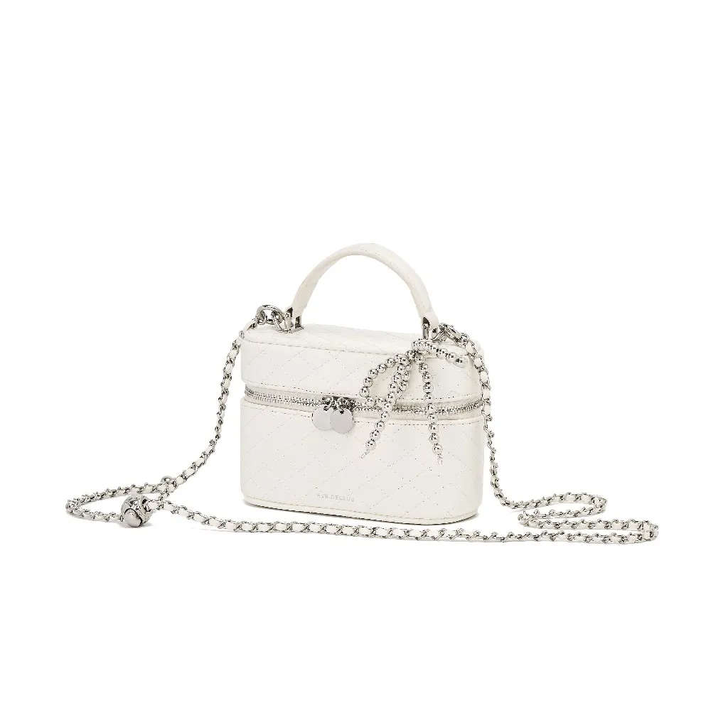 Ảnh Túi Her.declub Ivy Box White ( không gồm charm nơ ) 2