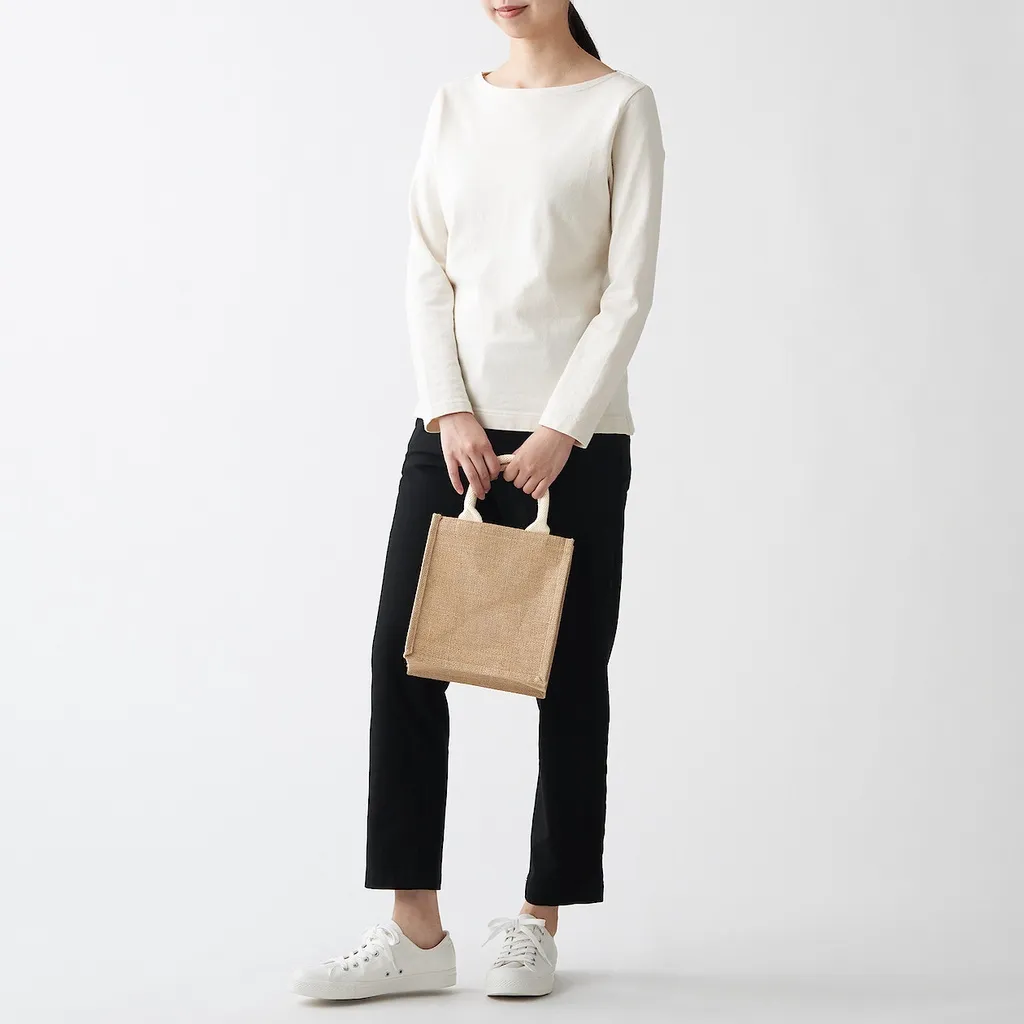 Ảnh Túi My Bag A6 Vải Sợi Đay MUJI 3