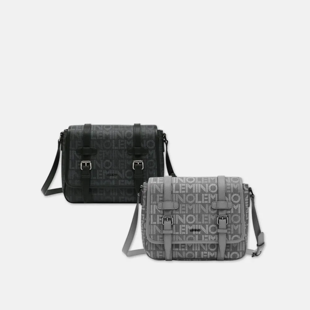 Ảnh Túi nam LEMINO Monogram Gingham Canvas LE17009 1