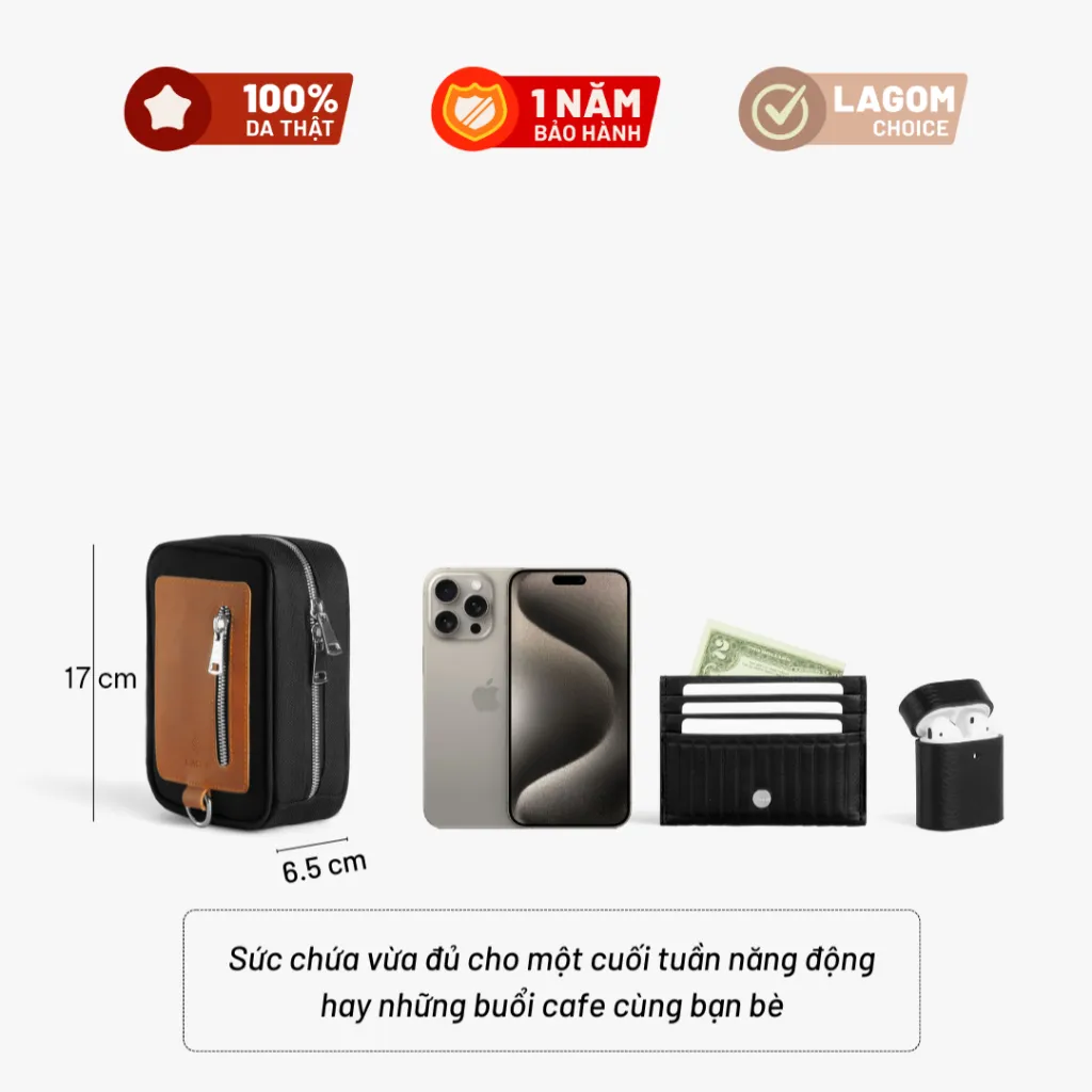 Ảnh Túi Nam Nữ LAGOM Fika Mini Bag trendy 2