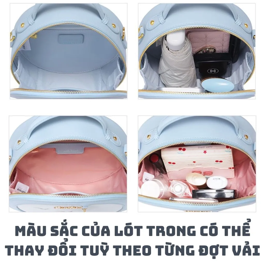 Ảnh Túi phom tròn đẹp dễ thương cute Just Star thuyền và biển ViAnh Store 171277 4