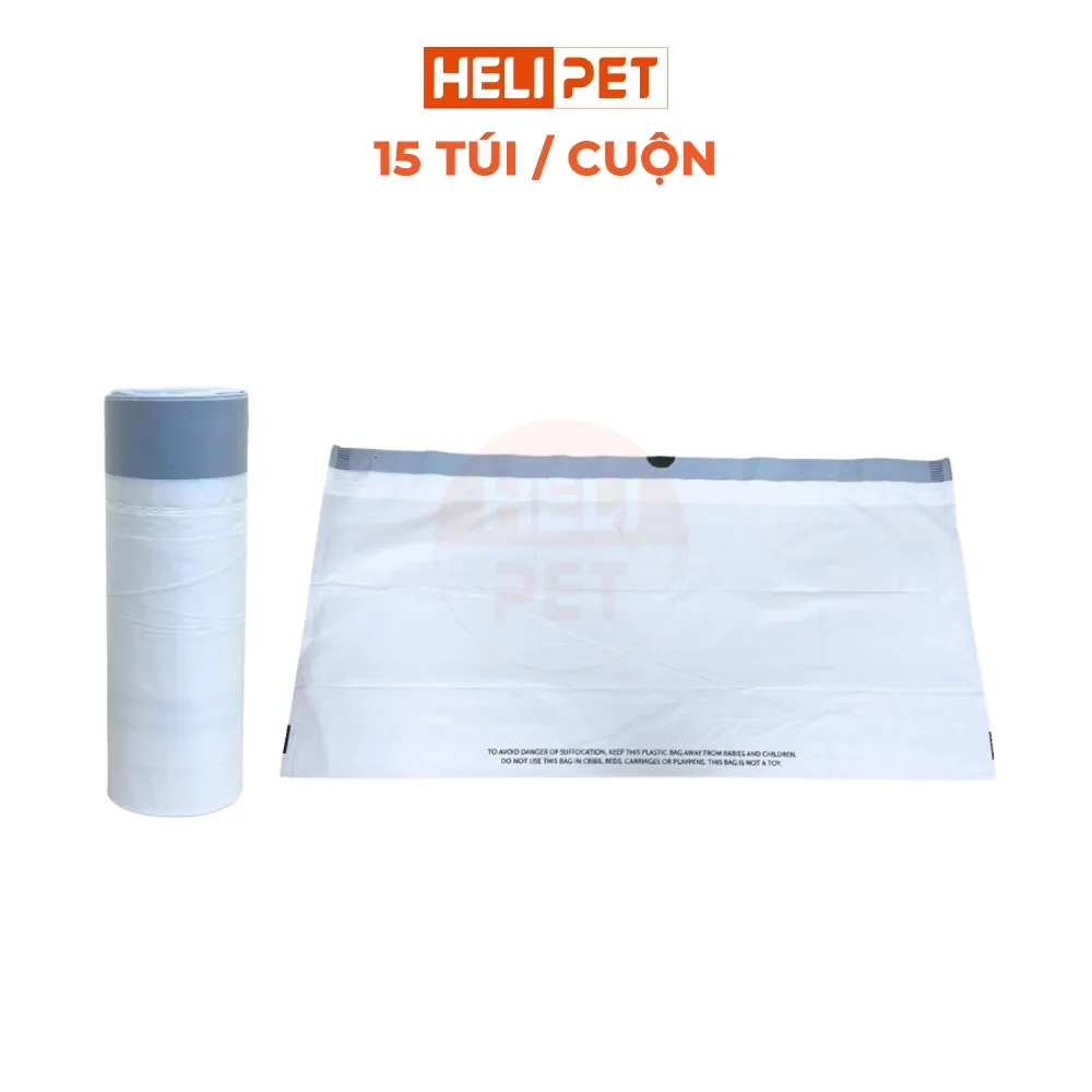 Ảnh Túi Rác PETREE - Dung Tích 8L - Dùng Cho Máy Dọn Vệ Sinh Cho Mèo Tự Động PETREE x HELIPET OPEN TOP 1