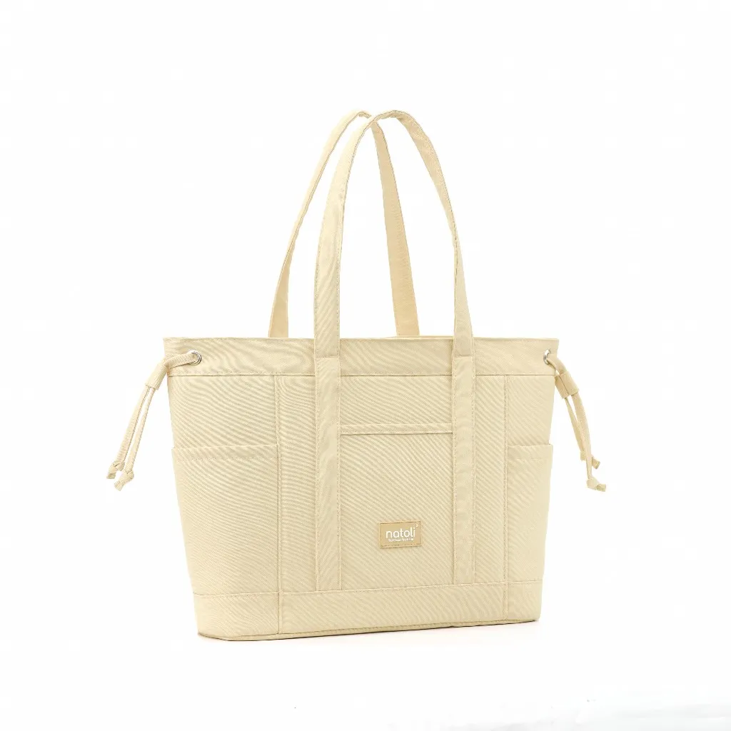 Ảnh Túi tote nữ nhiều ngăn NATOLI, 2 mặt đeo vai đựng laptop cao cấp - BST Elegant Edge Bag T19 4