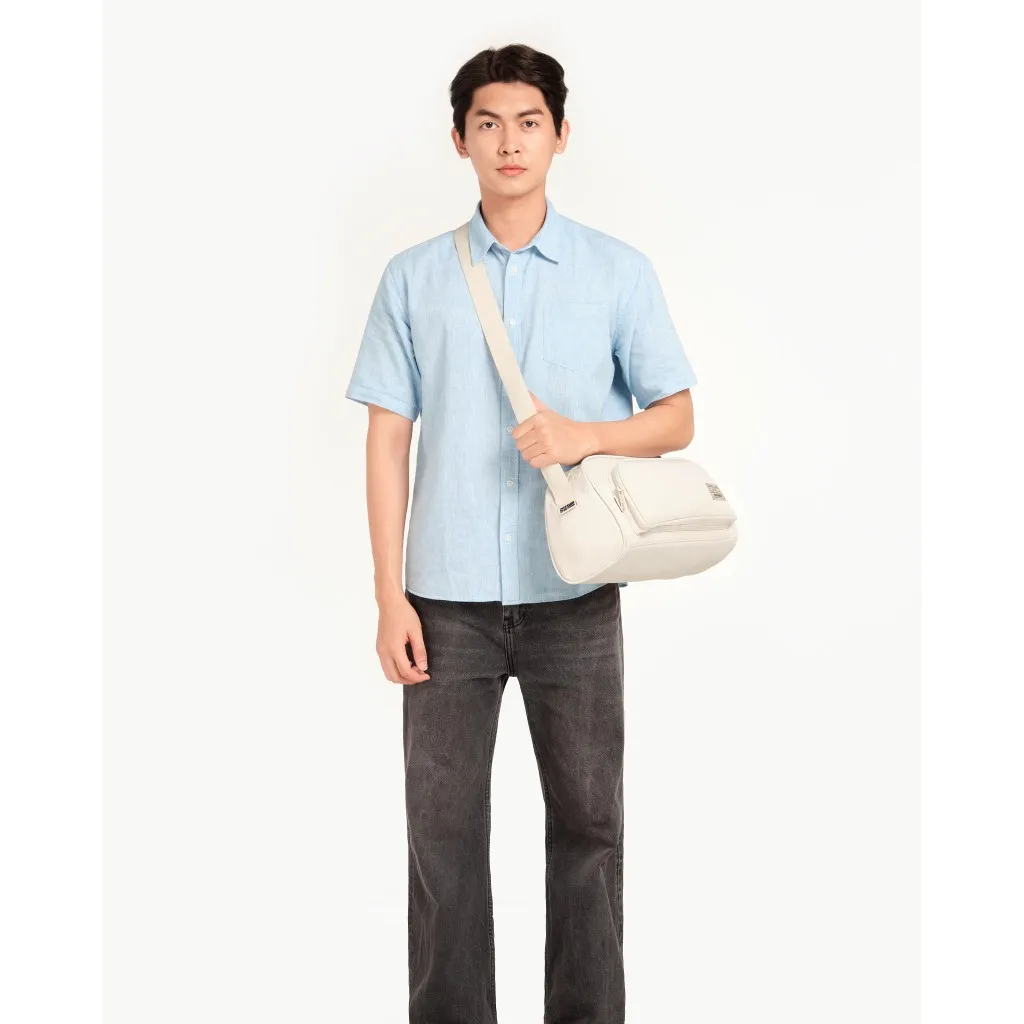 Ảnh Túi trống BAMA New Basic Duffle Bag NB501 chống nước có nhiều ngăn túi tập gym thể thao túi du lịch 4