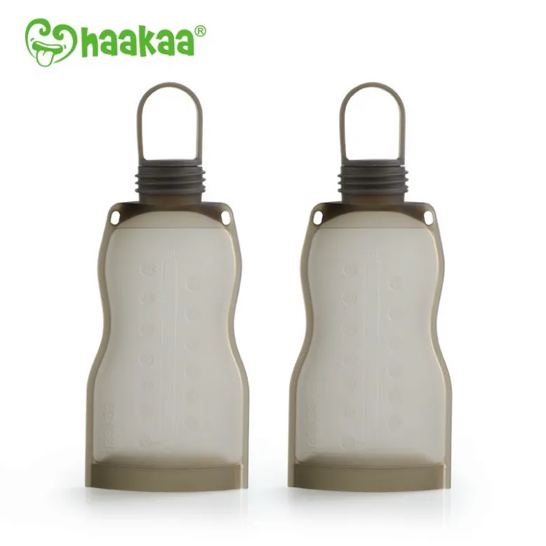 Ảnh Túi trữ sữa silicone cho bé Haakaa, Dung tích 260ml 2