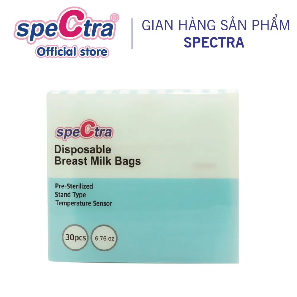 Ảnh Túi Trữ Sữa Spectra Cảm Ứng Nhiệt 200ml 1